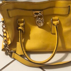 Michael Kors yellow bag